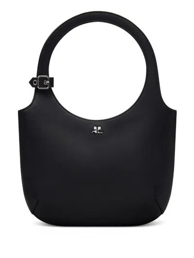 Courrèges Holy Day Tote Stock Exchange In Black