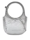 Courrèges Holy Tote Bag In Silver