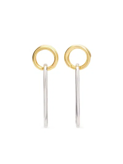 Courrèges Holy Union Dangle Earrings In Silber