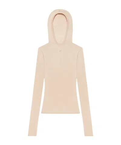 COURRÈGES COURRÈGES LOGO EMBROIDERED HOODIE