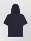 Courrèges Courregès Cotton Hooded T-shirt