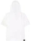 Courrèges White Cotton Hoodie T-shirt