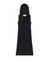 Courrèges Oblique Dress In Black