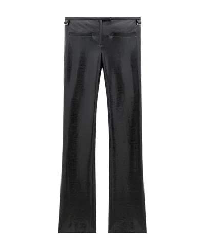 Courrèges Horn Casual Pants In Black