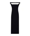Shop Courrèges Hyperbole 90's Maxi Dress In Black
