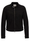 Courrèges Courreges Man Denim Outerwear Black Size 42 Cotton, Elastane In Black