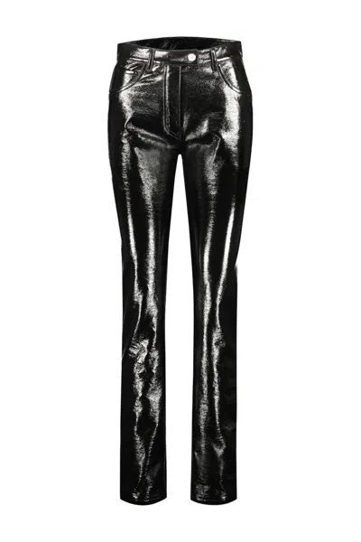 COURRÈGES COURRÈGES ICONIC VINYL PANTS CLOTHING