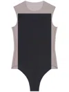 Courrèges Round-collar Sleeveless Jumpsuit In Black