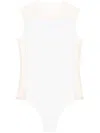 Courrèges Illusion Bodysuit In White