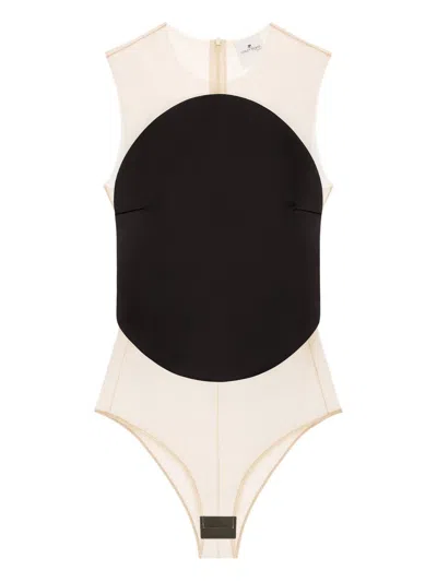 COURRÈGES COURRÈGES ILLUSION CIRCLE BODYSUIT
