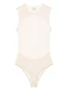 Courrèges Illusion Circle Lace Bodysuit