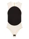 Courrèges Courreges Pre Illusion Circle Bodysuit In White