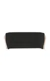Courrèges Illusion Crepe Jersey Bra In Black