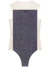 Courrèges Round-collar Sleeveless Jumpsuit In Blue