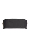 Courrèges Illusion Denim Bra In Dark Grey