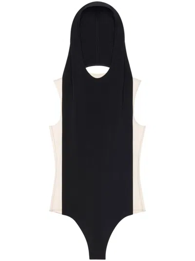 COURRÈGES ILLUSION HOODED BODYSUIT