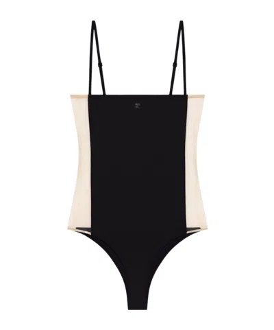 COURRÈGES COURRÈGES ILLUSION ONE-PIECE SWIMSUIT