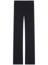 Courrèges Draped Wide-leg Trousers Size 36 In Black