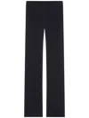 Courrèges Draped Wide-leg Trousers Size 36 In Black