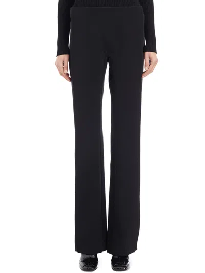 Courrèges Courregès Illusion Trousers With Drapery In Black