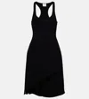 Courrèges Infinity Pleats Crepe A-line Dress