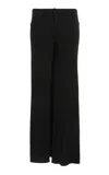 Courrèges Infinity Crepe Jersey Maxi Skirt In Black