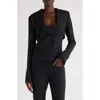 Courrèges Courregès Jacket Infinity Polywool In Black