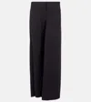 Courrèges Infinity Draped Wide-leg Pants In Black