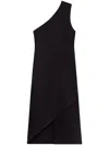 Courrèges Infinity Midikleid In Schwarz