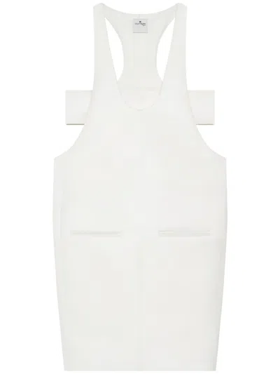 Courrèges Infinity Midikleid In Weiss