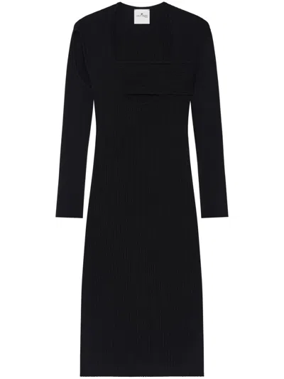 Courrèges Infinity Mini Dress In Black