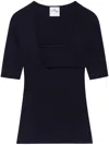 Courrèges Infinity Top In Blue