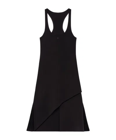 Courrèges Courreges Women 'infinty Pleats A-line' Dress In Black
