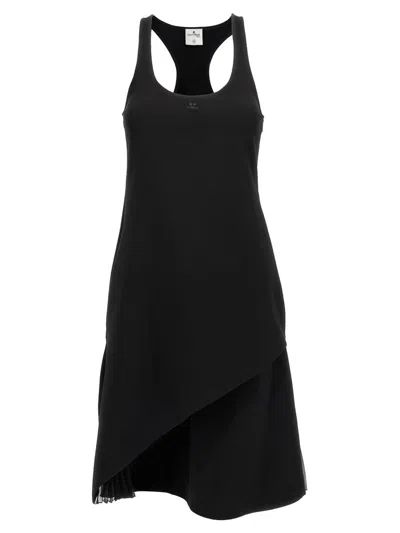COURRÈGES COURRÈGES 'INFINTY PLEATS A-LINE' DRESS