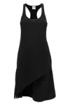 Courrèges Infinity Pleats Crepe A-line Dress