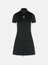 Courrèges 'interlock' Black Polyester Dress In Black