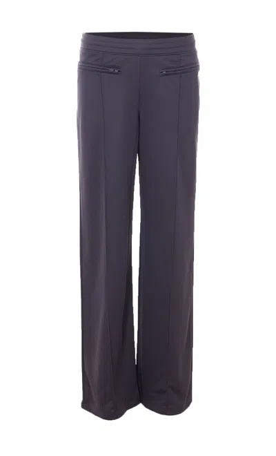 Courrèges Courreges Women Interlock Tarck Pants In Blue