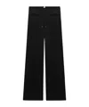 Courrèges Fluid Jogger Pants In Black