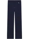 Courrèges Interlock Track Pants In Blue