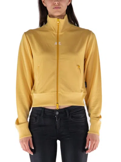 Courrèges Interlock Tracksuit Jacket In Yellow