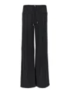 Courrèges Fluid Jogger Pants In Black