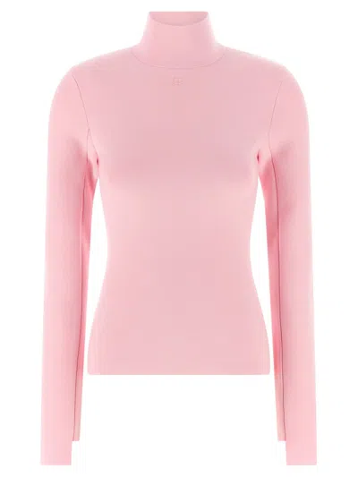 COURRÈGES COURRÈGES INTERLOCK VISCOSE SWEATER