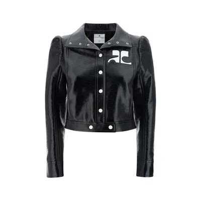 Courrèges Jacket In Black