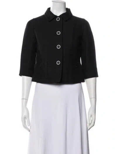 Pre-owned Courrèges Jacket In Black