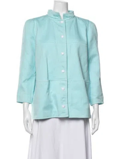 Pre-owned Courrèges Jacket In Blue