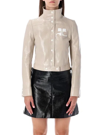 Courrèges Courregès Jacket In Brown