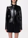 Courrèges Jacket  Woman Color Black In Black