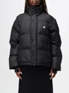 Courrèges Black Insulated Puffer Jacket In Schwarz