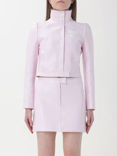 Courrèges Jacket  Woman Color Pink In Pink