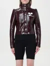 Courrèges Re-edition Vinyl Jacket Clothing In Violet